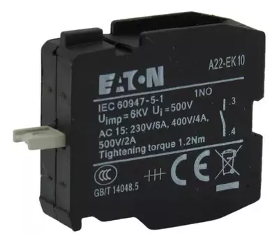 Bloco Contato 1na A22-ek-10