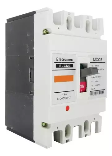 Disjuntor Cx. Moldada  3p 250a Curva C 35ka/415v Elcm3-c3250