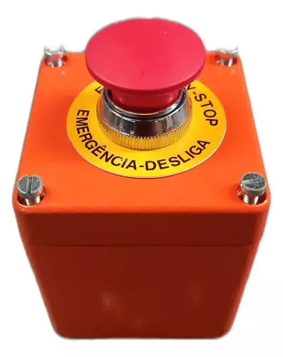Botoeira De Comando Em Aluminio Emergencia-eaton