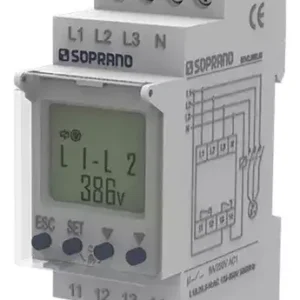 Rele Monitor Fase 208/480v C/ Lcd Programavel Ras-23