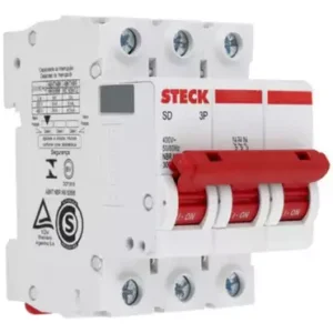 Disjuntor  Tripolar 32a Curva C 3ka Sdd-63c32 Steck