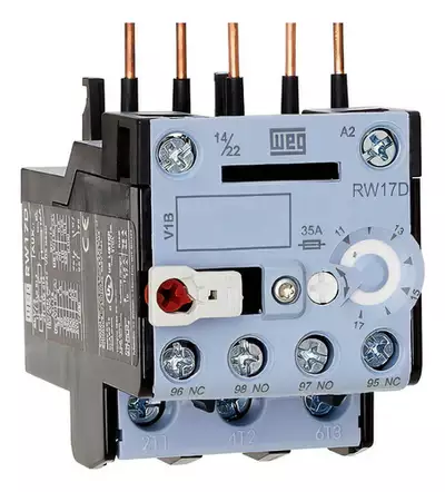 Rele Térmico Sobrecarga Weg Rw17-1d3 4-6,3a