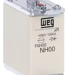 Fusível Nh Ar Ultra Rápido 125a 100ka Em 690vca Weg