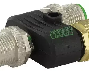 Conector T M12 Macho Femea 5p 744151-0000000