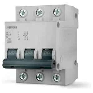 Disjuntor Curva C Tripolar 50a 3ka 5sj1350-7mb-siemens