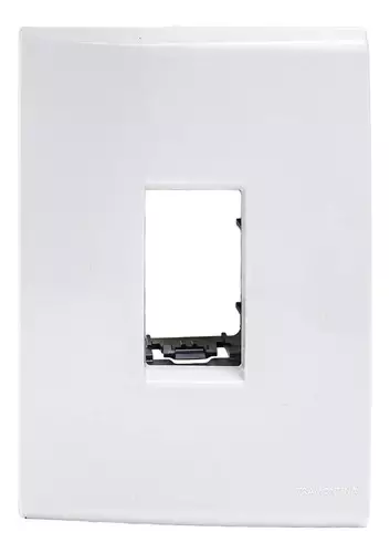 Placa 4x2 1posto Vertical C/suporte 57106/203 Liz Tramontina