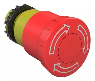 Frontal Botao Cogumelo C/trava 22mm Csw-besgm-wh Weg