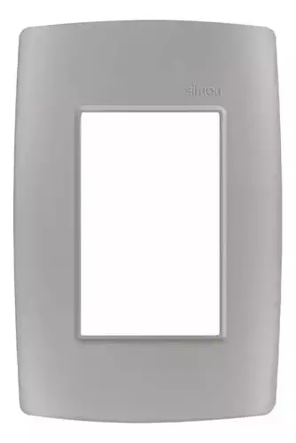 Placa 4x2 3 Módulos C/ Suporte Aluminio S30 30913-34 Simon