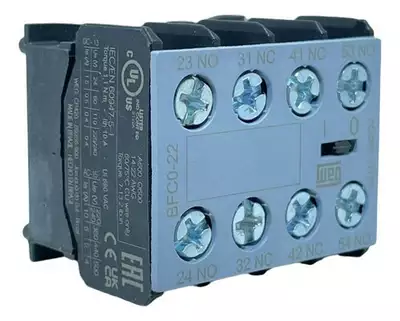 Bloco Contato Frontal  2na+2nf P/ Contator Cwc07/16 Bfco-22