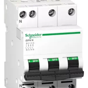 Disjuntor Acti9 Idpn 3p+n Curva C 20a A9n21598