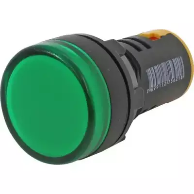 Sinaleiro Led 22mm Verde 220v  L20-ar2-gp  Metaltex