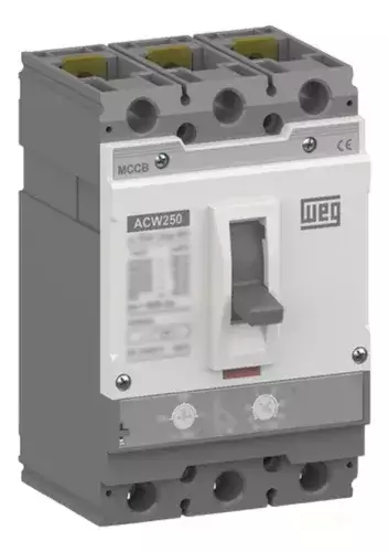 Disjuntor Weg Acw250h-atu250-3 3p 200... 250a 70ka/440v