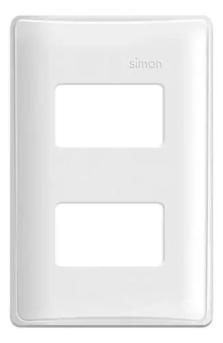 Placa 4x2 2 Módulos Separados C/ Suporte S19 19912-30 Simon