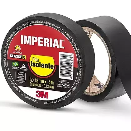 FITA ISOLANTE IMPERIAL 18mm X 5m  PT