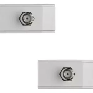 Módulo Tomada Cabo Coaxial  Duale Up C/ 02 Und