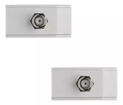 Módulo Tomada Cabo Coaxial Duale Up C/ 02 Und