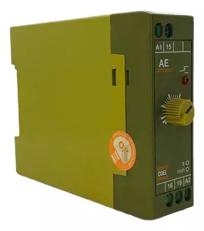 Rele De Tempo Ae 3 Segundos Retardo Energ. 110vca Coel