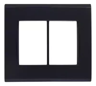 Placa 4x4 6postos Grafite C/suporte 57106/078 Liz Tramontina