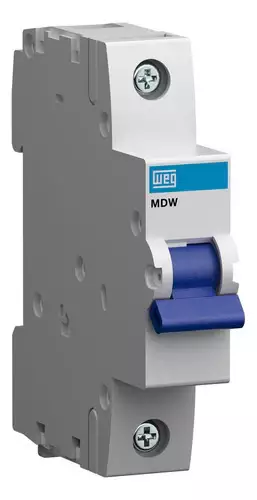 Disjuntor Weg Monopolar 25a Curva C - Mdw-c25 - 5ka