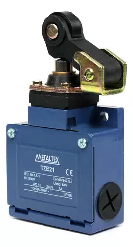 Chave Fim De Curso Atuador Pino 3a 1na 1nf Tze21 Metaltex