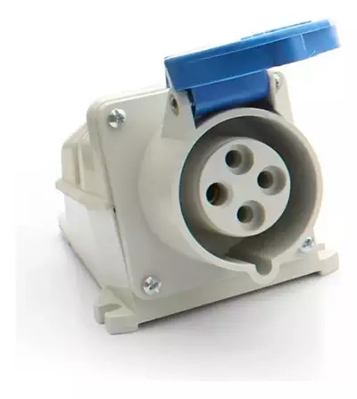 Tomada Industrial Sobrepor 3p+t 32a 220/240v Strahl 4209/bc