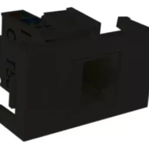Modulo Tomada Rj45 C/keystone Cat 5e Md Preto 913478 Weg