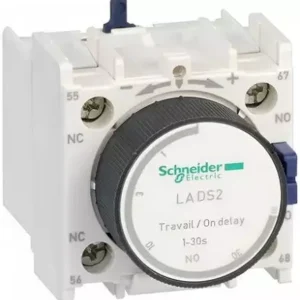 Bloco Temporizador Frontal 1na + 1nf 0,1-30s Lads2 Schneider