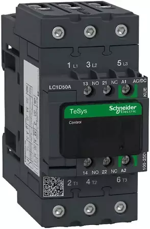 Contator Tripolar 50a Na+nf Aux 24v 50/60hz Lc1d50ab7