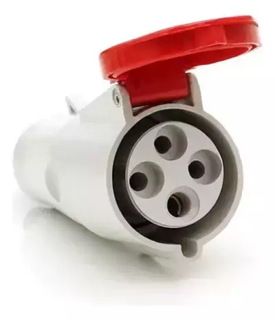 Acoplamento Femea 3p+t 32a 380/440v Ip44 Vm 4256 Strahl