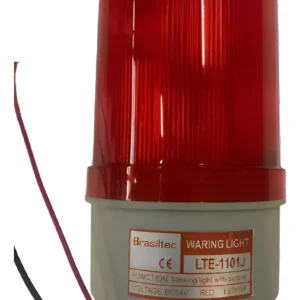 Luz Giroflex 24v-127v 2 Fios 5w Com Sirene - Verm