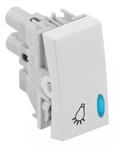 Modulo Pulsador Minuteria C/ Luz 10a 250v Br 30161-30 Simon