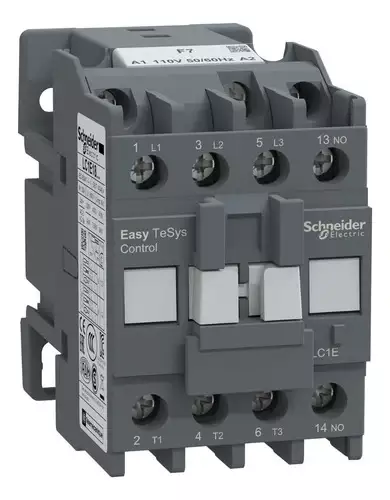 Contator 3p 12a 110v 1na Tesys E Lc1e1210f7 Schneider