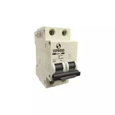 Disjuntor Bipolar 90a 10ka Shb-2-c90 Soprano