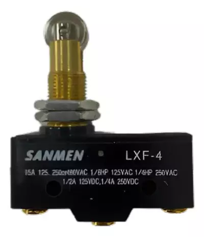 Chave Micro Switch Com Êmbolo Lxf - 4 - Sanmen