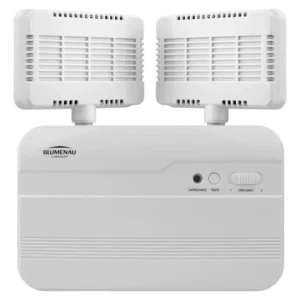 Luminária De Emergência Led Bloco 18w 2 Faróis 3000l Bivolt