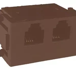 Modulo Tomada C/2 Rj11 4vias Md Marrom 913547 Weg