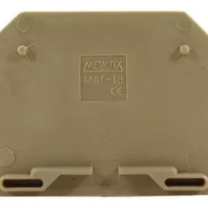 5x Tampa Final P/ Conector Mat16 Metaltex