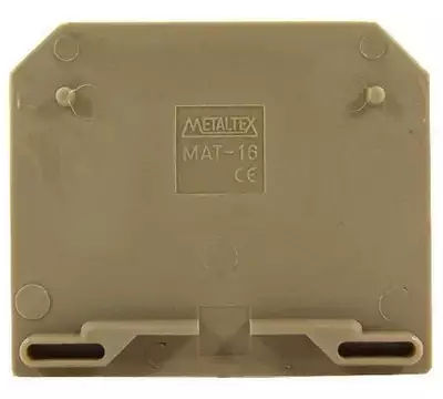 5x Tampa Final P/ Conector Mat16 Metaltex