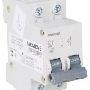 Disjuntor Bipolar 63a Curva C 5sj12637mb