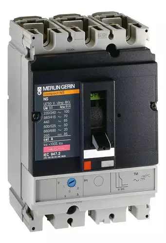 Disjuntor Cx.moldada Tripolar 50a Tm50d 85ka 220v 29636