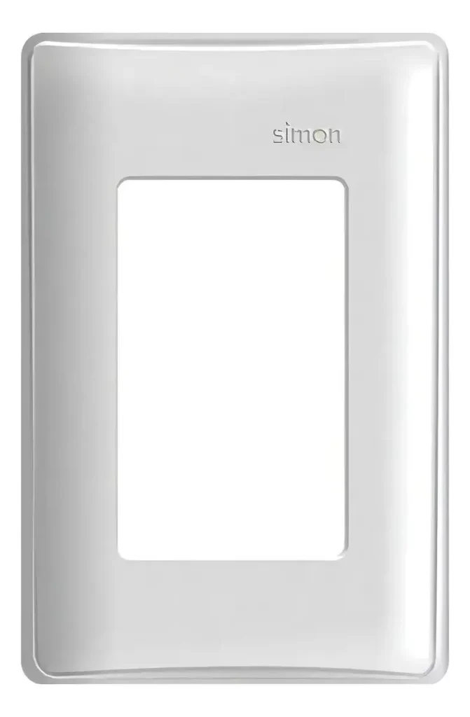 Placa 4x2 3 Módulos C/ Suporte Branca S19 19913-30 Simon