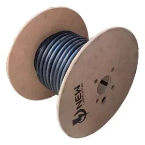 Cabo Controle Flex 6x1,00mm Preto 750v Ipce C/ 38m