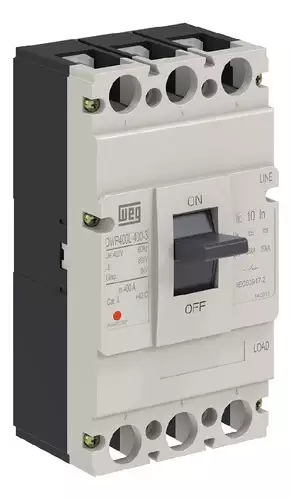 Disjuntor Caixa Moldada Tripolar 350a Dwp400l-350-3