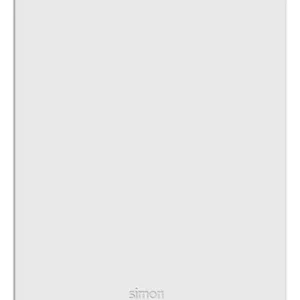Placa 4x2 Cega C/ Suporte Branca S20 20900-30 Simon