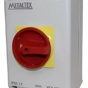Chave Seccionadora Tripolar 100a Ip65 Kc5-100-3p Metaltex