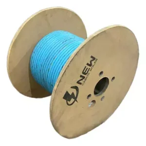 Cabo De Instrumentação Flex   2x2x1,00mm Azul Poliron C/95m