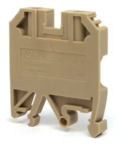 5x Conector De Passagem 4mm - Mtb4en Metaltex