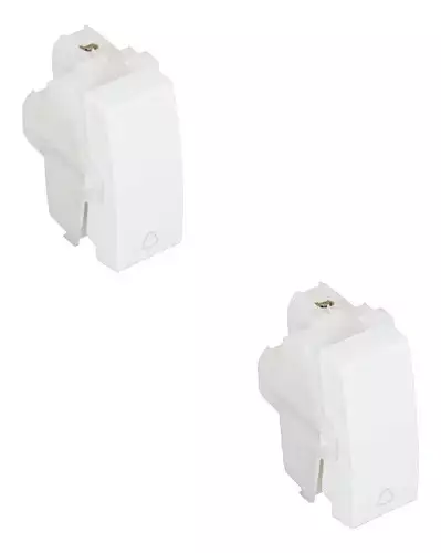 Modulo Pulsador Campainha 10a 250v Duale Up C/ 02 Pçs