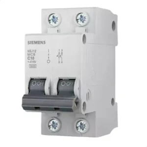 Disjuntor Bipolar 50A Curva C Siemens - Proteção e Eficiência Garantidas