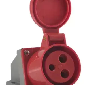 Tomada Sobrepor 3p+t 32a 380/440vca Ip44 Tss-4206